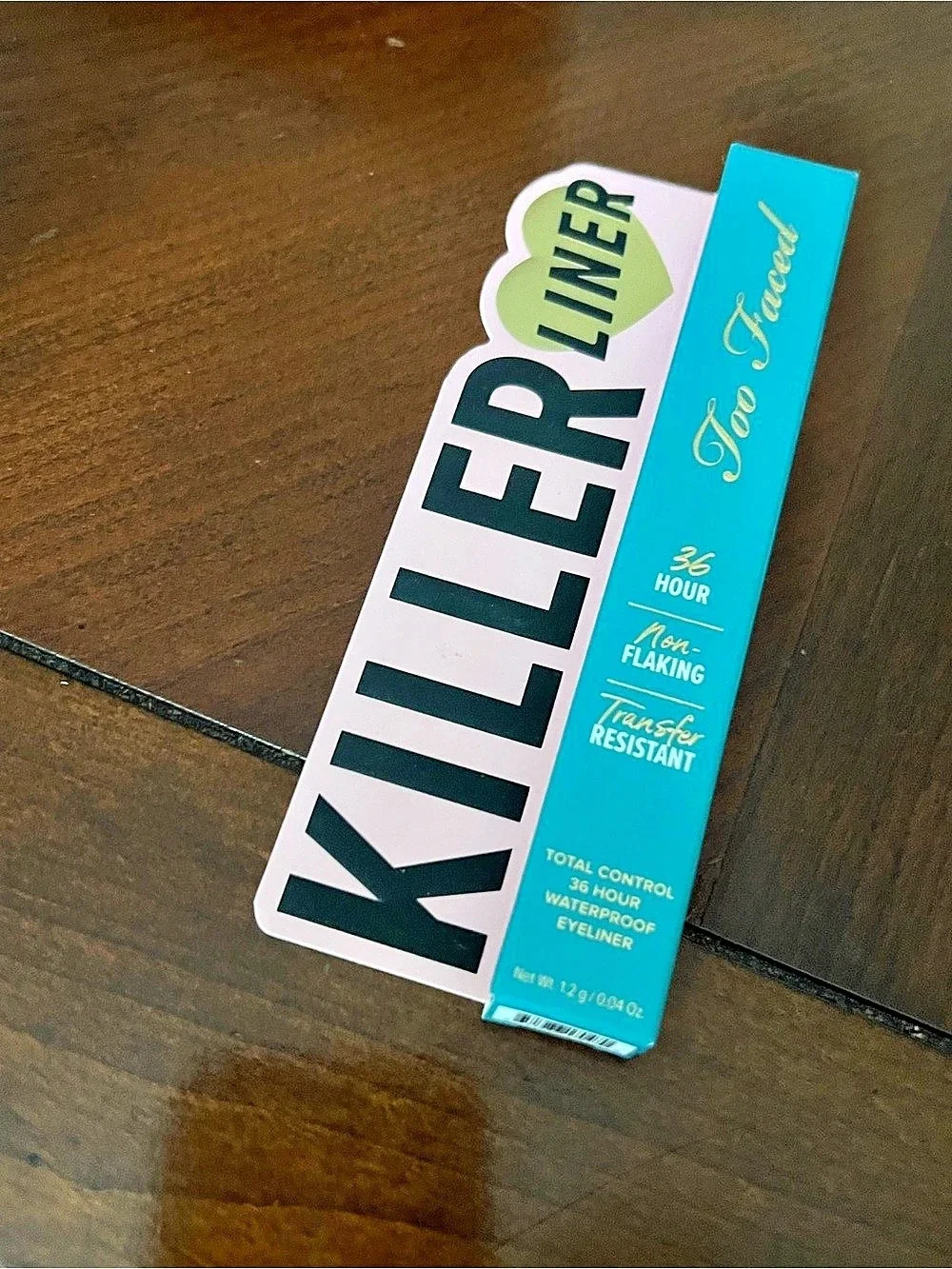 Too Faced Killer Liner Turquoise Eyeliner NWT